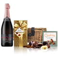 Buy & Send Chapel Down Rose English Sparkling Wine 75cl And Chocolates Hamper