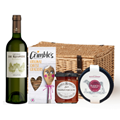 Buy & Send Chateau De Respide Bordeaux Blanc 75cl White Wine And Cheese Hamper