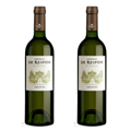 Buy & Send Chateau De Respide Bordeaux Blanc 75cl White Wine Twin Set