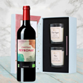 Buy & Send Chateau Peyronat Blaye Cotes de Bordeaux 75cl Red Wine With Love Body & Earth 2 Scented Candle Gift Box