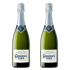 Buy & Send Codorniu Zero Alcohol Free Sparkling Wine 75cl Duo Set