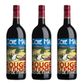 Buy & Send Cote Mas Rouge Intense 75cl Red Wine Treble Wine Set