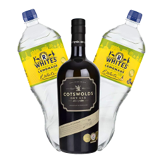 Buy & Send Cotswolds Gin 70cl with R.Whites Premium Lemonade Mixer