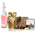 Buy & Send Cuvee Constance Cotes de Provence Rose Wine 75cl And Chocolates Hamper