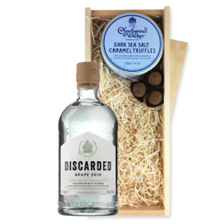 Buy & Send Discarded Grape Skin Vodka 70cl And Dark Sea Salt Charbonnel Chocolates Box