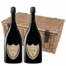 Buy & Send Dom Perignon Brut Vintage Champagne Mangum 1.5L Duo Magnum Hamper (2x150cl)