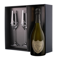 Buy & Send Dom Perignon Cuvee Prestige Brut 2013 And Diamante Venezia Flute Set Gift Box