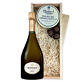 Buy & Send Dom Ruinart Blanc de Blancs 2010 Champagne 75cl And Milk Sea Salt Charbonnel Chocolates Box