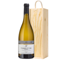 Buy & Send Domaine Fillon Chablis 1'er Cru 75cl White Wine In Pine Wooden Gift Box