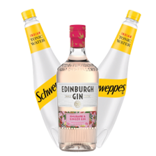 Buy & Send Edinburgh Rhubarb & Ginger Gin 70cl with Tonic Mixer