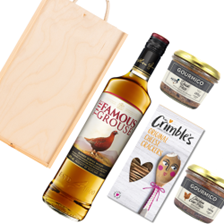 Buy & Send Famous Grouse Blended Scotch Whisky 70cl And Pate Gift Box