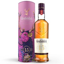 Buy & Send Glenfiddich 15 Year Old Speyside Single Malt Scotch Whisky 70cl In Festive Gift Box