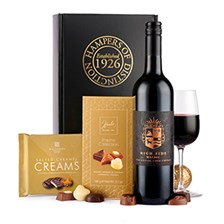 Buy & Send Red Wine & Chocs Hamper