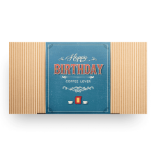 Buy & Send Happy Birthday Specialty Coffee Gift Box of 14