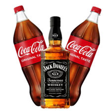 Buy & Send Jack Daniels Tennessee Whisky with Coca-Cola Mixer