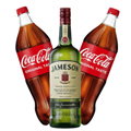 Buy & Send Jameson Irish Whiskey 70cl with Coca-Cola Mixer