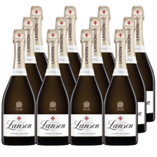 Buy & Send Lanson Le Blanc de Blancs Champagne 75cl Case of 12 Champagne