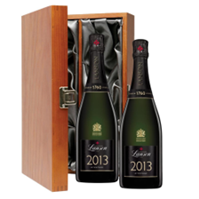 Buy & Send Lanson Le Vintage 2013 Champagne 75cl Double Luxury Gift Boxed Champagne (2x75cl)