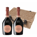 Buy & Send Laurent Perrier Cuvee Rose Champagne 75cl Twin Hamper (2x75cl)