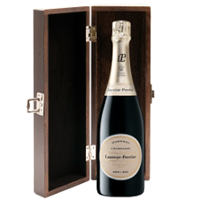 Buy & Send Laurent Perrier Demi-Sec NV 75cl in Elm Wood Gift Box