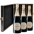 Buy & Send Laurent Perrier Demi-Sec NV 75cl Treble Elm Wood Gift Boxed (3x75cl)