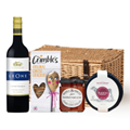 Buy & Send Leone Cabernet Sauvignon 75cl Red Wine And Cheese Hamper