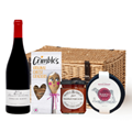 Buy & Send Les Violettes Cotes du Rhone 75cl Red Wine And Cheese Hamper