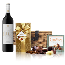 Buy & Send Lou Miranda Estate Centenarian Old Vine Shiraz 75cl Red Wine And Chocolates Hamper