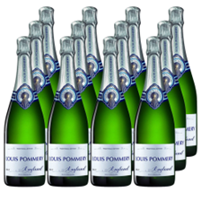 Buy & Send Louis Pommery Brut English Sparkling75cl Crate of 12