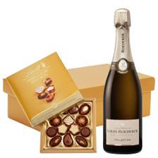 Buy & Send Louis Roederer Collection 244 Champagne 75cl And Lindt Swiss Chocolates Hamper