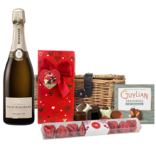 Buy & Send Louis Roederer Collection 245 Champagne 75cl And Chocolate Love You Hamper