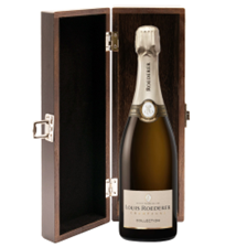 Buy & Send Louis Roederer Collection 245 Champagne 75cl in Elm Wood Gift Box