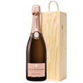 Buy & Send Louis Roederer Vintage Rose 2017 75cl In Pine Wooden Gift Box