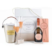 Buy & Send Laurent Perrier Cuvee Rose, Flutes & Ice Bucket Gift Set