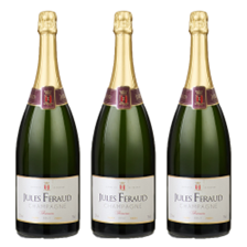 Buy & Send Magnum of Jules Feraud Champagne 1.5L Case of 3