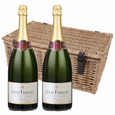 Buy & Send Magnum of Jules Feraud Champagne 1.5L Duo Magnum Hamper (2x150cl)