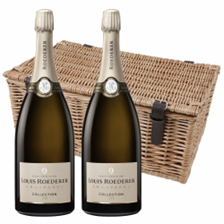 Buy & Send Magnum of Louis Roederer Collection 1.5L Duo Magnum Hamper (2x150cl)