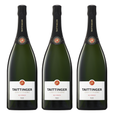 Buy & Send Magnum of Taittinger Brut Champagne 150cl Case of 3