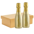 Buy & Send Mini Bottega Gold Prosecco Brut 20cl Twin Hamper Gift Box