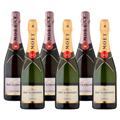 Buy & Send Mixed Case of Moet And Chandon Brut and Rose (6x75cl)