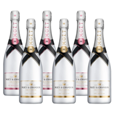 Buy & Send Mixed Case of Moet Ice White and Moet Ice White Rose (6x75cl)