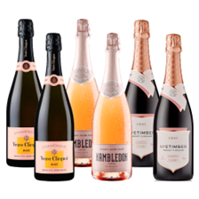 Buy & Send Mixed Case of The Anglo-French Rose Collection (6x75cl)