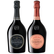 Buy & Send Mixed Laurent Perrier Cuvee Rose and Vintage Brut (2x75cl)