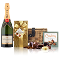 Buy & Send Moet And Chandon Brut Champagne 75cl And Chocolates Hamper