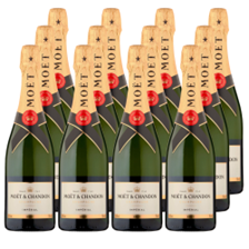 Buy & Send Moet And Chandon Brut Champagne 75cl Case of 12 Champagne