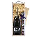 Buy & Send Moet And Chandon Brut Vintage 2013-15 Champagne 75cl & Truffles, Wooden Box