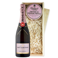 Buy & Send Moet & Chandon Rose Champagne 75cl And Pink Marc de Charbonnel Chocolates Box