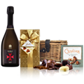 Buy & Send Noble Champagne Brut Vintage 2004 75cl And Chocolates Hamper