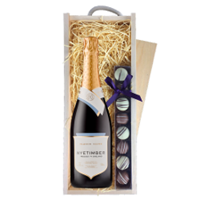 Buy & Send Nyetimber Classic Cuvee 75cl & Truffles, Wooden Box