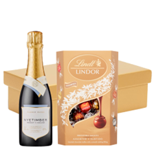 Buy & Send Nyetimber Classic Cuvee English Sparkling 37.5cl And Chocolates In Gift Hamper